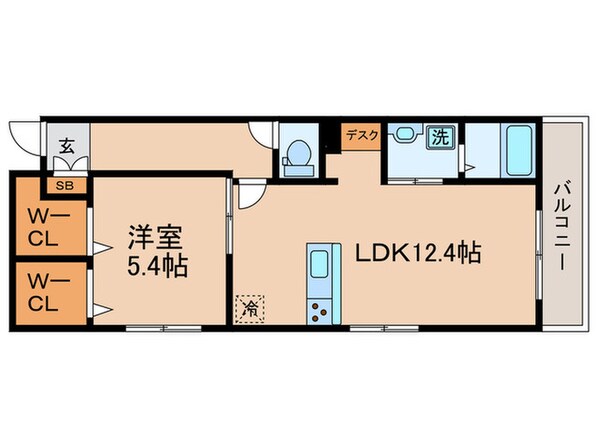 ソルバ和泉の物件間取画像